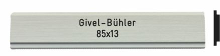 Givel-B&#252;hler Schild 85 x 13mm