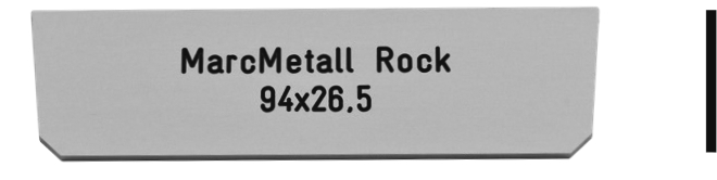 MarcMetall Rock 94 x 26.5mm