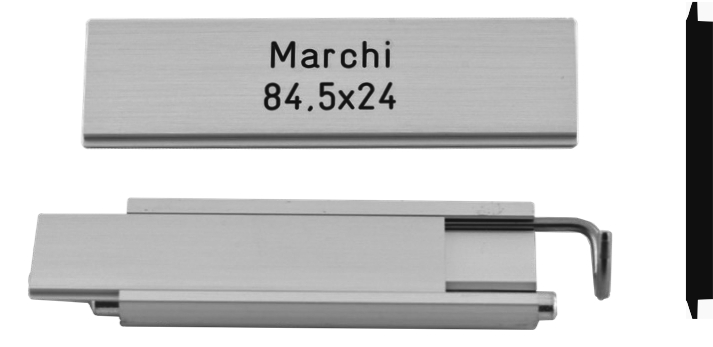 Marchi Schild 84,5 x 24mm