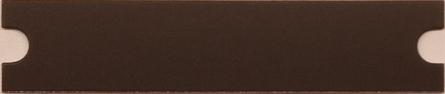 Renz-Schild 102 x 21,4mm schwarz eloxiert