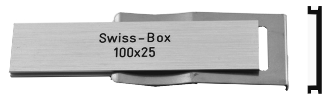 Swiss-Box 100 x 25mm